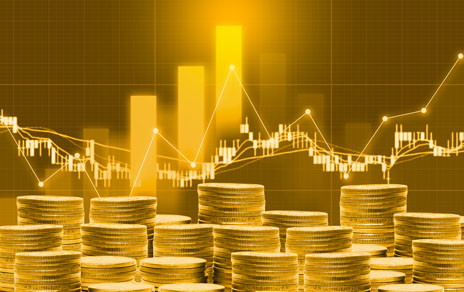 الذهب عند أعلى مستوى سجله في ثلاثة اسابيع بظل تراجع الدولار العوائد الأمريكية