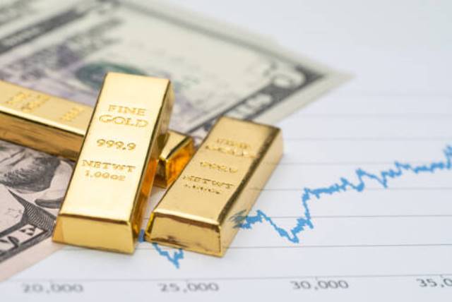 استقرار أسعار الذهب بظل التوقعات بأن معدلات الفائدة في الولايات المتحدة وصلت إلى ذروتها.