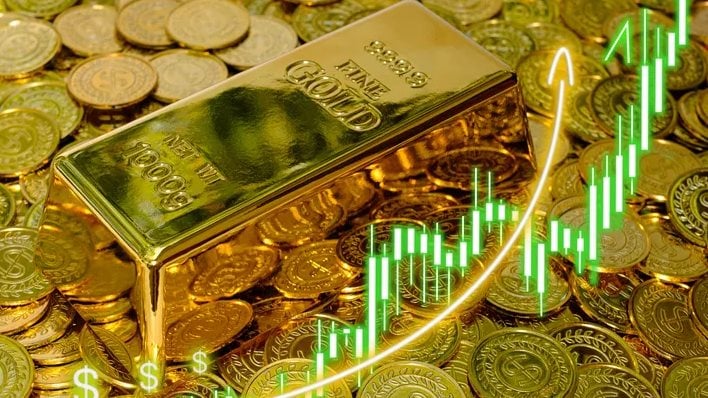 إرتفاع اسعار الذهب الى اعلى مستوى على الإطلاق بظل تصريحات باول